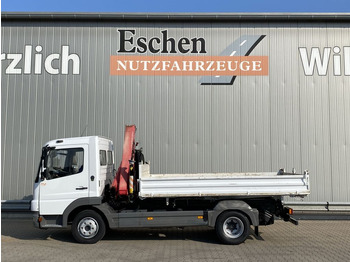 شاحنة قلاب, شاحنة كرين Mercedes-Benz 818 Atego | Fassi F65*MEILLER*PKW-AHK*1.Hand: صورة 2