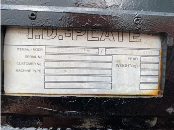 كُلَّاب - آلات البناء Verachtert G 315 B / VRG 25/2: صورة 5