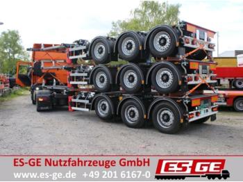 نصف مقطورة لنقل الحاويات D-TEC 3-Achs-Containerchassis: صورة 1