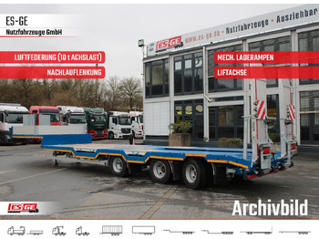 عربة منخفضة مسطحة نصف مقطورة ES-GE