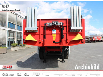 نصف مقطورة مسطحة ES-GE 4-Achs-Ballastauflieger: صورة 5 نصف مقطورة مسطحة ES-GE 4-Achs-Ballastauflieger: صورة 5