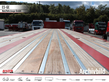 نصف مقطورة مسطحة ES-GE 4-Achs-Ballastauflieger: صورة 3 نصف مقطورة مسطحة ES-GE 4-Achs-Ballastauflieger: صورة 3