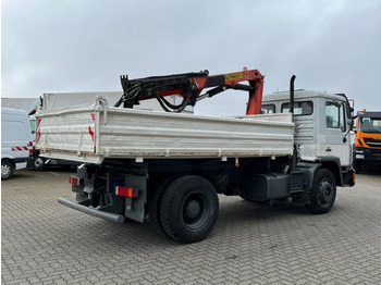 شاحنة قلاب, شاحنة كرين MAN MAN F90 2-Achs Kipper Kran 18.232 FK Palf. PK 8000: صورة 4 شاحنة قلاب, شاحنة كرين MAN MAN F90 2-Achs Kipper Kran 18.232 FK Palf. PK 8000: صورة 4