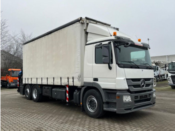 شاحنة كرين, شاحنة ستارة Mercedes-Benz Actros 2541 L6x2 Pritsche Heckkran 34m/to, Jib,: صورة 2