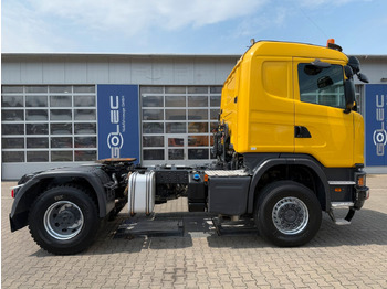 وحدة جر Scania G450 4x4 Euro 6 SZM Kipphydraulik Blatt/ Luft: صورة 2