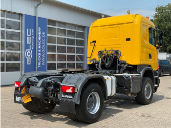 وحدة جر Scania G450 4x4 Euro 6 SZM Kipphydraulik Blatt/ Luft: صورة 3