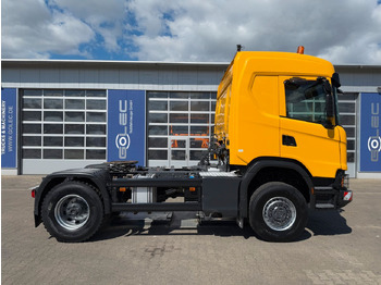وحدة جر Scania G450 XT 4x4 Euro 6 SZM Kipphydraulik Blatt/ Luft: صورة 2