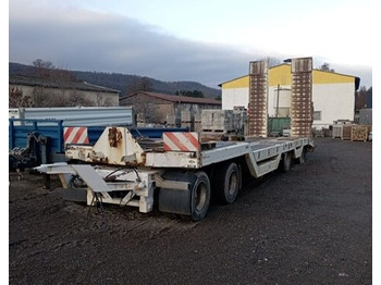 مقطورة مسطحة منخفضة