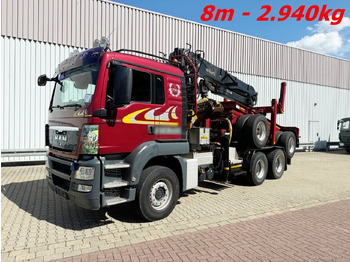 شاحنة قطع الأشجار MAN TGS 26.540