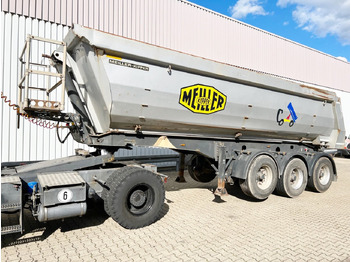 نصف مقطورة Meiller MHPS 12/27 MHPS 12/27 NOSS2, Stahlmulde ca. 26m³, Liftachse: صورة 4