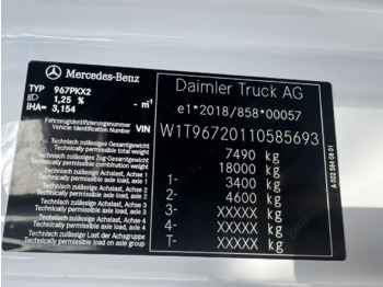 شاحنة قلاب Mercedes-Benz Atego 818 K 4x2 Atego 818 K 4x2, Meiller-Kipper, mehrfach Vorhanden!: صورة 2