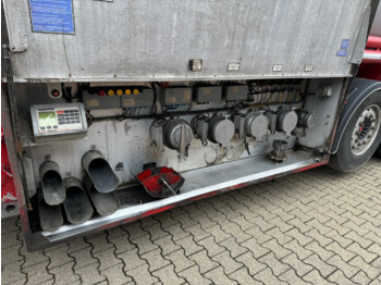 نصف مقطورة صهريج Schrader Z-STA 24-42.7/4 Tankauflieger Z-STA 24-42.7/4, 4 Kammern, ca. 42700l, 2x Liftachse, Oben-/Untenbefüllung: صورة 2