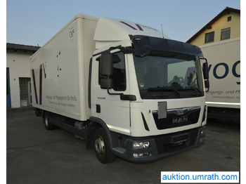 شاحنة مقفلة MAN TGL 12.250 4x2 L/BL Koffer Ladebordwand Klimaautomatik NAVI Luftfederung Automatikgetriebe EURO 6: صورة 3