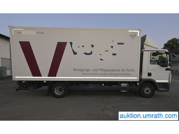 شاحنة مقفلة MAN TGL 12.250 4x2 L/BL Koffer Ladebordwand Klimaautomatik NAVI Luftfederung Automatikgetriebe EURO 6: صورة 4