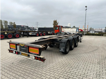 نصف مقطورة لنقل الحاويات Broshuis 3UCC-39/45 FLN, 45FT High Cube multi, BPW, liftas, NL-chassis, 2x beschikbaar: صورة 5