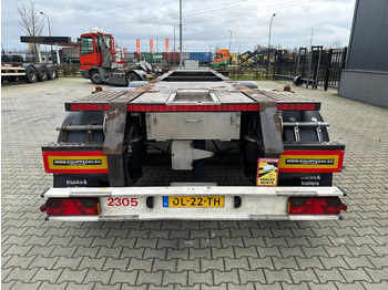 نصف مقطورة لنقل الحاويات Burg 20FT ADR (EX/II, EX/III, FL, AT) Chassis, Leergewicht : 3.690kg, SAF INTRADISC, 2x Liftachse, NL-Chassis: صورة 4
