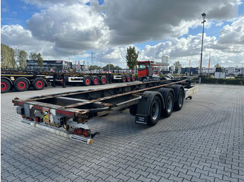 نصف مقطورة لنقل الحاويات Krone 45FT HC, empty weight: 4.220kg, BPW + drumbrakes, NL-Chassis, APK: 25/11/2025, 2x available: صورة 3