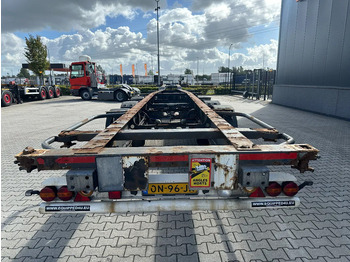 نصف مقطورة لنقل الحاويات Krone 45FT HC, empty weight: 4.220kg, BPW + drumbrakes, NL-Chassis, APK: 25/11/2025, 2x available: صورة 4