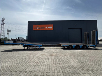 عربة منخفضة مسطحة نصف مقطورة Nooteboom OSD-48-03V lowloader, NL-trailer, APK: 06/2026, hydraulic ramps + platform, 370cm extendable, SAF + drum,: صورة 3