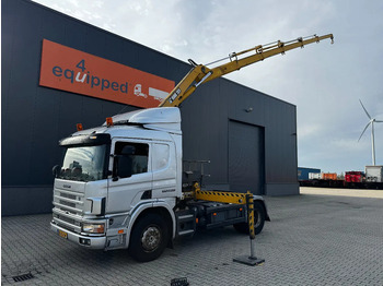 شاحنة كرين Scania P114-340 + HIAB 19-5 crane + remote / Euro-3 / 3 pedals / NL-truck / APK: 12-2025: صورة 2 شاحنة كرين Scania P114-340 + HIAB 19-5 crane + remote / Euro-3 / 3 pedals / NL-truck / APK: 12-2025: صورة 2