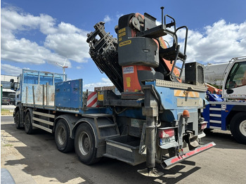 شاحنات مسطحة, شاحنة كرين Scania G440 8x4 PRITSCHE + (25m!) KRAN PALFINGER PK78002 SH G 8x + WINCH - PLATFORM 6m25 - SCHALT - AP ACHSEN - BLATT - EURO 5 - BELGISCHE: صورة 5