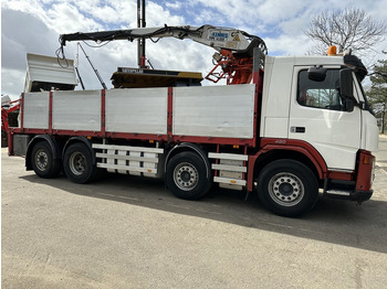 شاحنات مسطحة Volvo FM 480 8X2 - EURO 5 - STEERING AXLE / LENK ACHSE + KENNIS 14.000R - I SHIFT: صورة 3