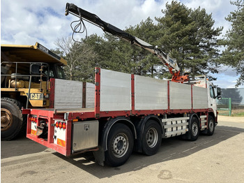 شاحنات مسطحة Volvo FM 480 8X2 - EURO 5 - STEERING AXLE / LENK ACHSE + KENNIS 14.000R - I SHIFT: صورة 5