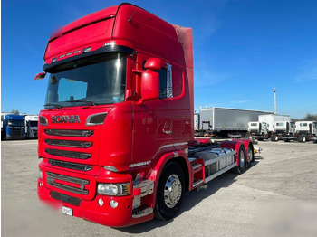 شاحنات الحاويات / جسم علوي قابل للتغيير شاحنة SCANIA R 580