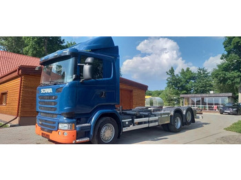 شاحنات الحاويات / جسم علوي قابل للتغيير شاحنة SCANIA R 490