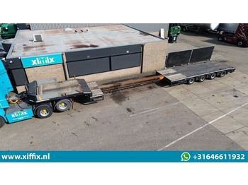 عربة منخفضة مسطحة نصف مقطورة BROSHUIS