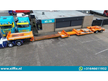 عربة منخفضة مسطحة نصف مقطورة FAYMONVILLE