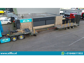 عربة منخفضة مسطحة نصف مقطورة NOOTEBOOM