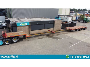 عربة منخفضة مسطحة نصف مقطورة NOOTEBOOM