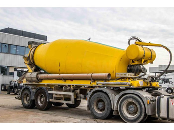 نصف مقطورة خلاطة خرسانة DE BUF BETON MIXER/MALAXEUR/MISCHER12M3: صورة 2