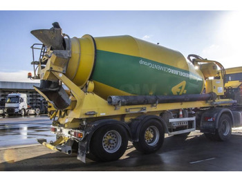 نصف مقطورة خلاطة خرسانة DE BUF MIXER/MALAXEUR/MISCHER-10M3 (gestuurd/gelenkt/dir./steering): صورة 4