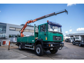 شاحنات مسطحة, شاحنة كرين MAN FE 310A-4X4+ATLAS 105.1 A3: صورة 2 شاحنات مسطحة, شاحنة كرين MAN FE 310A-4X4+ATLAS 105.1 A3: صورة 2