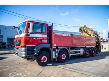 شاحنات مسطحة, شاحنة كرين MAN TGS 41.400 BB + EFFER 525/6x+JIB 6x: صورة 5