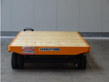 مقطورات مسطحة SAGO TPW 18 VL-LK - 18T NEU: صورة 3