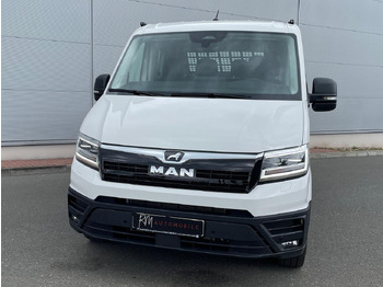 شاحنة مفتوحة, الشاحنات الصغيرة كابينة مزدوجة MAN TGE 3.160 Pritsche DOKA MR HECK AHK 3.5t ACC NAV: صورة 4