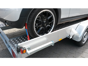 مقطورة شحن نقل السيارات Anssems AMT ECO 2000 light 400x188x18cm (XL) Alurampen 2000kg Wohnmobilanhänger Januar Aktion: صورة 4