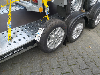 مقطورة شحن نقل السيارات Brian James A4 Transporter 450x200cm black X Rampen 240cm Stützen Alufelgen silver 2600kg: صورة 4 مقطورة شحن نقل السيارات Brian James A4 Transporter 450x200cm black X Rampen 240cm Stützen Alufelgen silver 2600kg: صورة 4