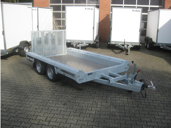 مقطورة لنقل المعدات HULCO TERRAX Aluboden 294x150x27cm Heckrampe 100cm (M) 3000kg Abverkauf: صورة 4