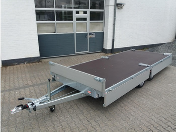 مقطورات مسطحة Hochlader 506x200x30cm niedrig Fahrwerk 13" Lfh 63cm (XXL) 3000kg Aktion Abverkauf: صورة 3