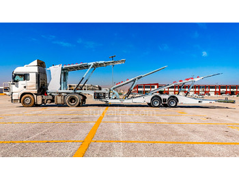 نصف مقطورة نقل السيارات STU