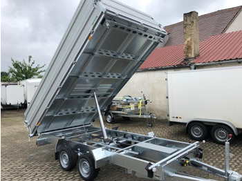 جديدة مقطورة قلاب Humbaur 3-Seitenkipper HTK 3500.41 Alu mit BW-Aufsatz, 4100 x 2100 x 350 mm, 3,5 to.: صورة 5
