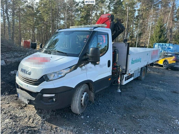 شاحنات مسطحة, شاحنة كرين IVECO Daily 70C18H Crane truck with FASSI F70B.1.24: صورة 1
