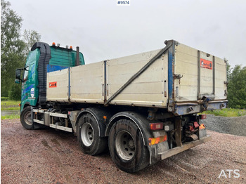 شاحنات مسطحة Volvo FH 520 6X4 Quick lock with flatbed: صورة 3