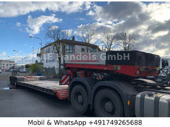 عربة منخفضة مسطحة نصف مقطورة GOLDHOFER STZ