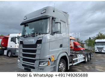 شاحنات الحاويات / جسم علوي قابل للتغيير شاحنة SCANIA S 450
