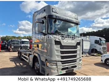 شاحنات الحاويات / جسم علوي قابل للتغيير شاحنة SCANIA S 450